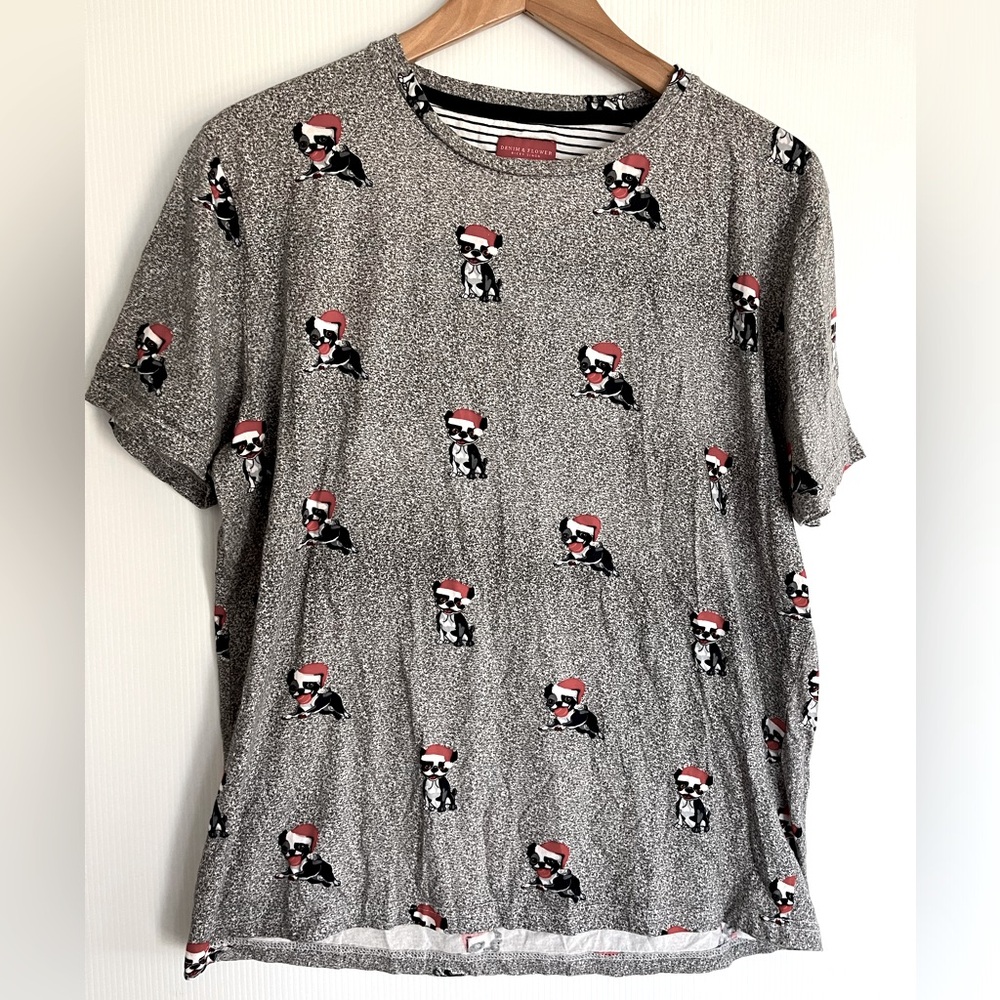 DENIM & FLOWER dog shirt